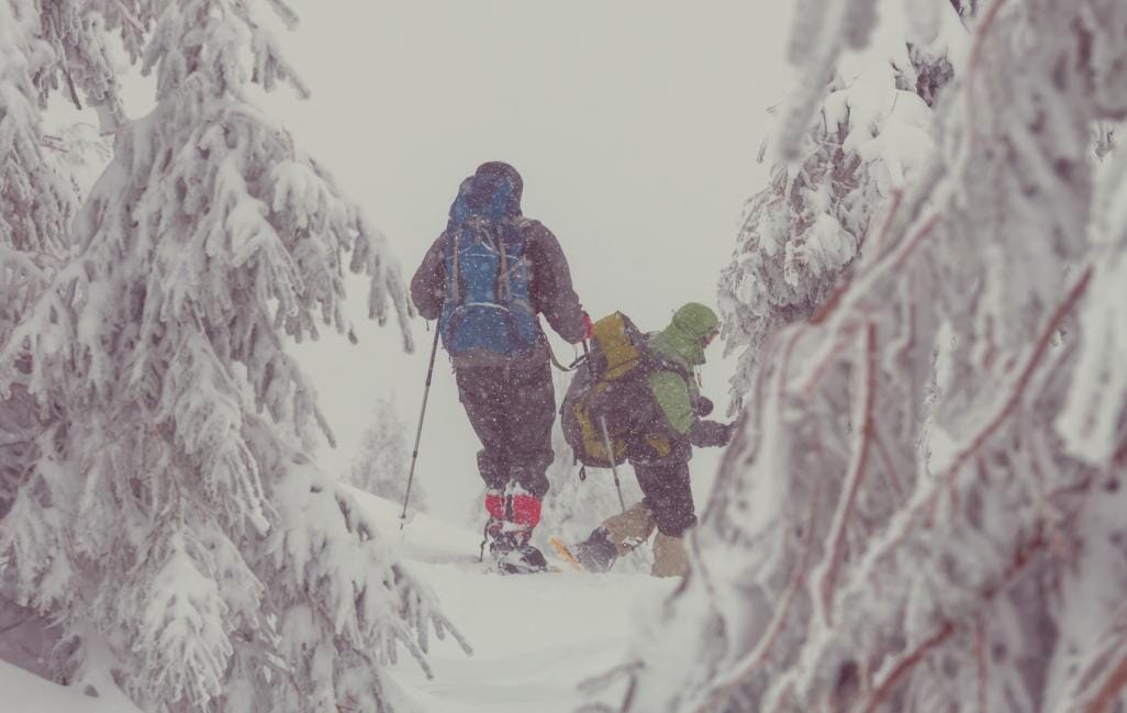 Winter hiking safety